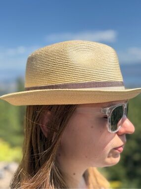 Ladies Paper Straw Hat Opoche
